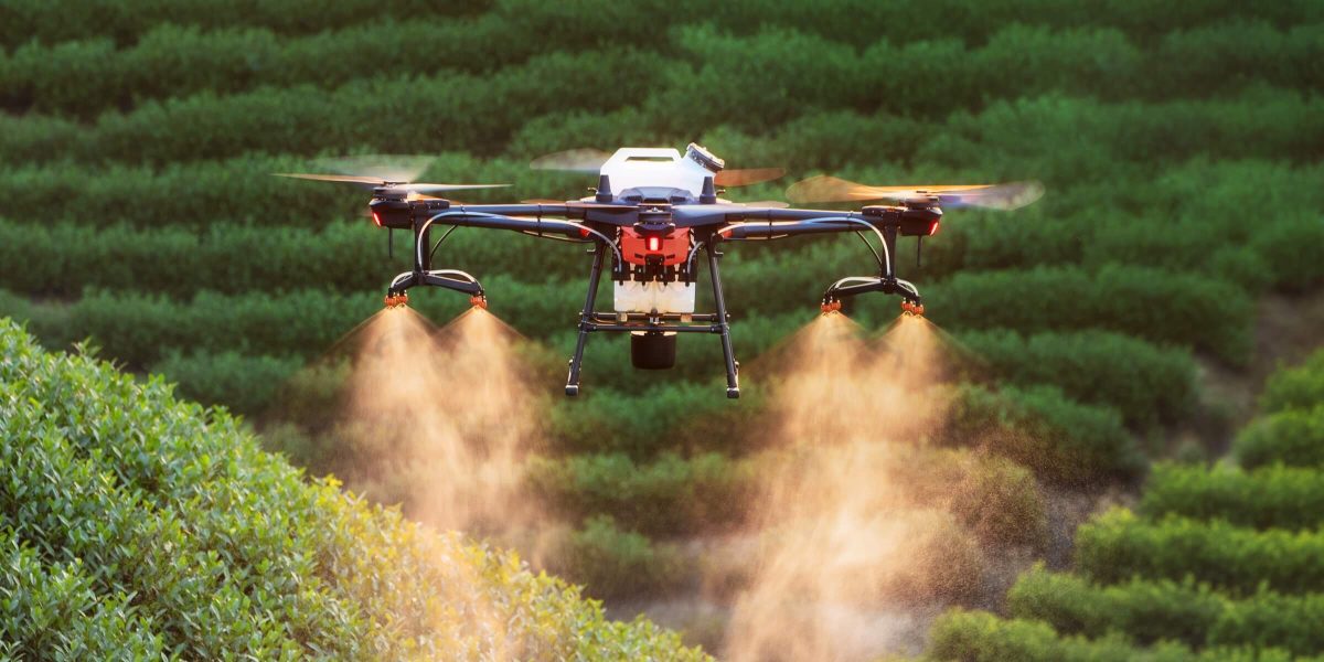 Importancia de la tecnología de drones en la agricultura