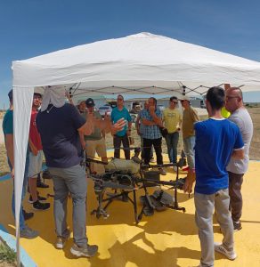 Clase presencial del Curso Piloto Aplicador de Fitosanitarios en campo abierto