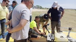 Equipo de alumnos durante la formación presencial del Curso Piloto Aplicador
