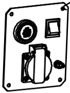 PLACA DE ENCENDIDO GENERADOR D9000I