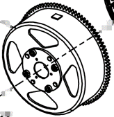 VOLANTE DE INERCIA GENERADOR D9000i