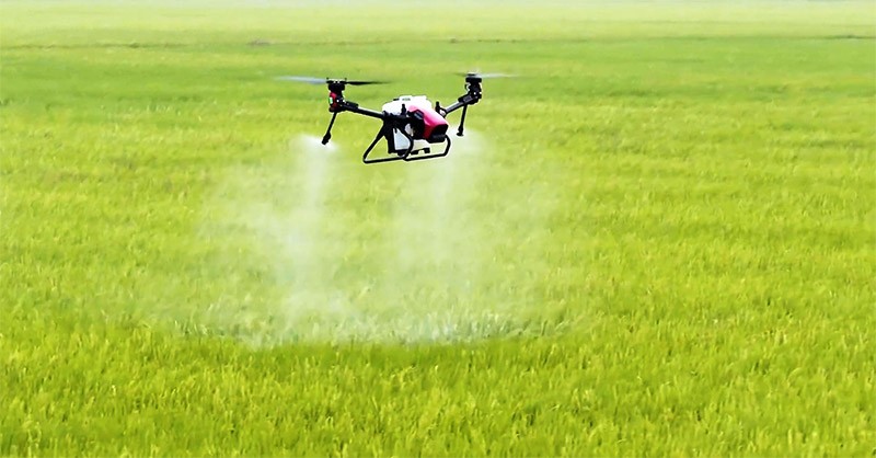 Drone XAG V40 para tratamientos agrícolas