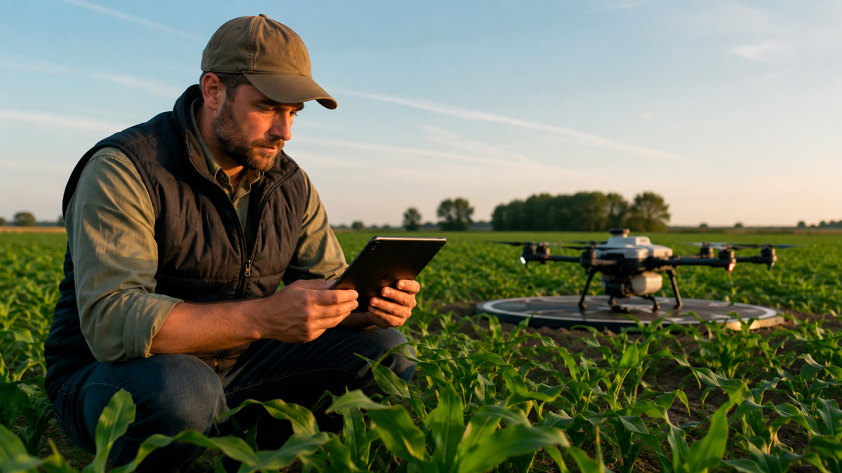 rendimiento drone agricola
