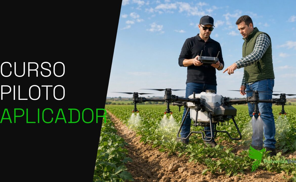 Curso de piloto aplicador de fitosanitarios con dron: requisitos, duración y precio