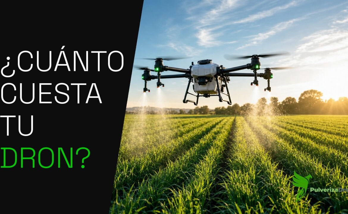 ¿Cuánto cuesta un dron para fumigar? Precios reales por modelo en 2026
