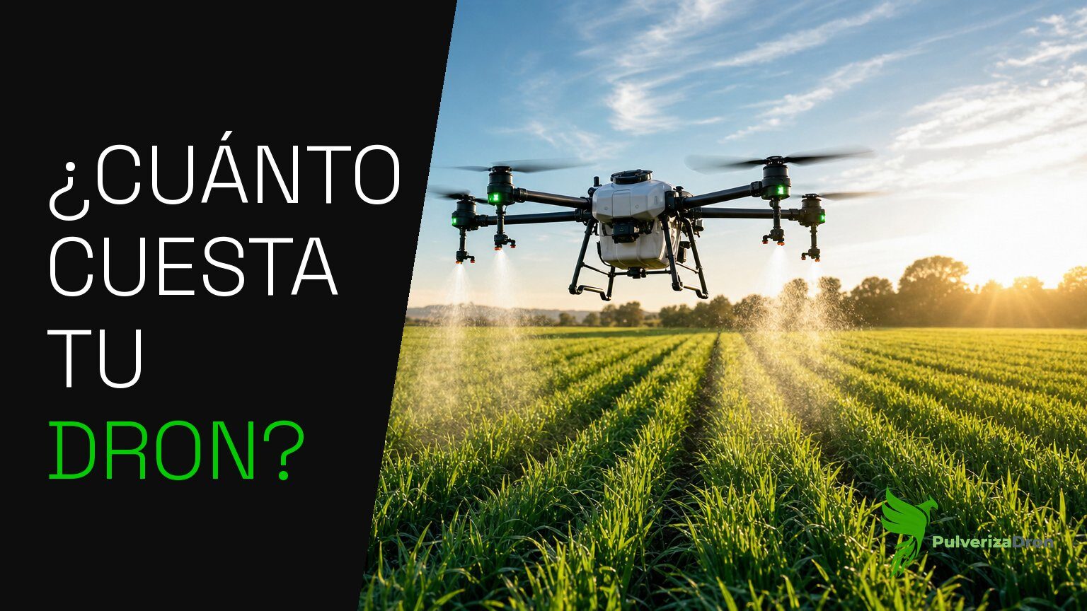 ¿Cuánto cuesta un dron para fumigar? Precios reales por modelo en 2026