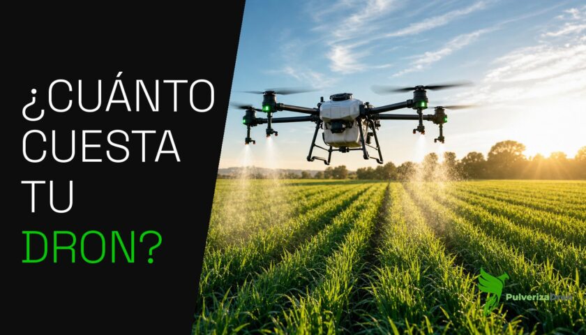 ¿Cuánto cuesta un dron para fumigar? Precios reales por modelo en 2026