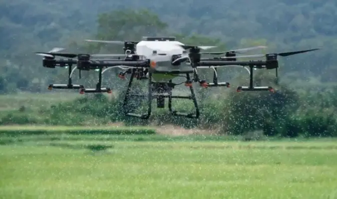 Control de babosas y caracoles con drone